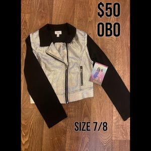 Girls “DSigned” Jacket Size 7/8 New!